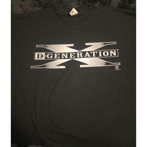 Vintage WWF D-Generation X DX Two Words Suck It Wrestling T-Shirt XL